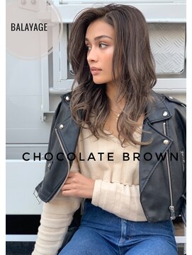 トルネード(TORNADO) ハイライトバレイヤージュチョコブラウン