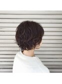 ’’朝5分の時短パーマ  ニュアンスショート’’中西　英美子
