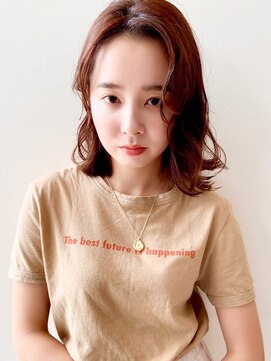 ケーツー あべのキューズモ－ル店(K-two) [K-two]センターパート 小顔 似合わせカット[天王寺/阿倍野]