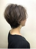 立体感 ハンサムショート