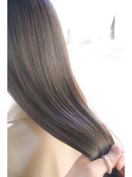 ネイヴィル(navile) 髪質改善 ストレート 透明感カラー