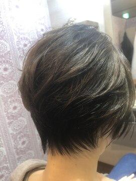 サン 都賀店(san) 暗めカラー/グランマッシュ/フェイスフレーミング/都賀/四街道