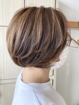 エス ハート オブ ヘアー 名東店(Heart of HAIR)&nbsp;【ES 田中】 Summer Style #18 ３Dハイライトマッシュボブ