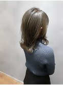 ハイトーングレージュ♪ミディアムver