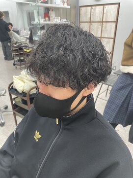 ノイズ キョウト(NOISM Kyoto) メンズ 波巻きパーマ