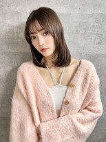 アールヘアーデザイン 千種(r hair design) ベージュ 透明感カラー  赤み消し 髪質改善　千種