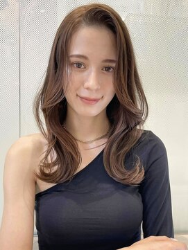 トルネード(TORNADO) 韓国風ヘア 外国人風ヘア くびれヘア チョコレートブラウン A625