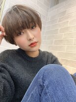 サンド 鹿児島中央(sand)&nbsp;黒髪/グレーベージュ/レイヤーロング/前髪パーマ[鹿児島駅]