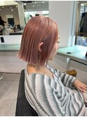 レイヤーボブ　ミニボブ　内巻きボブ　切りっぱなしボブ
