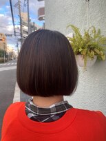 ヘアードレッシングショップ サロ(Hair Dressing Shop Salo) ボブ×デザインカラー×マットベージュ