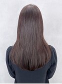 くびレイヤー美髪グレージュカラーニュアンスカラー_ba495521