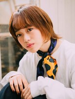 エクファ ヘア リゾート 大津 瀬田店(ex-fa hair resort)&nbsp;夏ウエットヘアオリーブベージュデザインカラーレイヤーカット