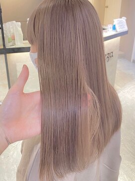 ペレ 栄店(PELE) 前髪/アンブレラカラー/こなれミディ/イメチェン/ウェーブパーマ