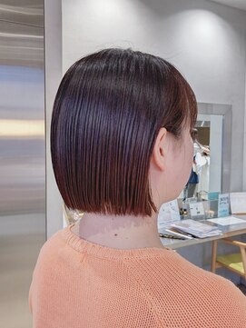 オーガニック リブ 川越(organic+live) 20代30代大人ショートボブｘ小顔ウルフカット丸みショート