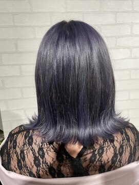 ビスイル 秋葉原店(Vis ill) 20代30代40代アッシュグレージュナチュラルボブ切りっぱなし