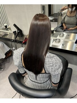 シンシア 新宿(CYNTHIA) 【CYNTHIA/マコ】髪質改善縮毛矯正×ULTOWAトリートメント/新宿/