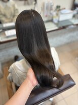 ヘア ルミナス バイ フォルテ(HAIR LUMINAS by FORTE)&nbsp;ニュアンスカラーグレーベージュレイヤーカットオリーブベージュ