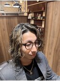大人セクシースパイラルパーマ
