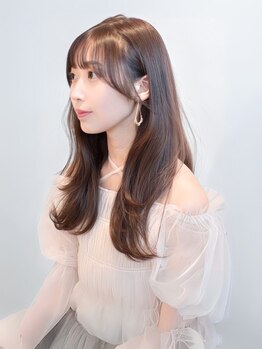 グリッター 仙台中央店(GRITTERs)の写真/ずっと触り続けたくなるカシミヤのような質感＊極上の髪質改善トリートメントで自分史上最高のツヤ髪が叶う