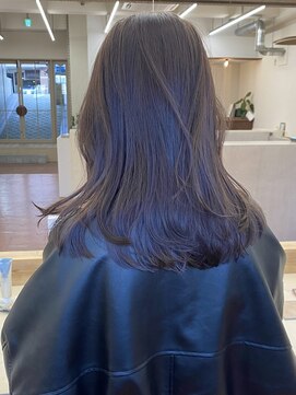 パークレーン アイス イヴェン(park lane ICI yeven) ブリーチなし春カラー自然な縮毛矯正ストレートパーマミディアム