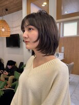 ビュートリアム ギンザ(BEAUTRIUM)&nbsp;ミディアムレイヤー＊顔周り＊顔周りレイヤー＊ハッシュカット