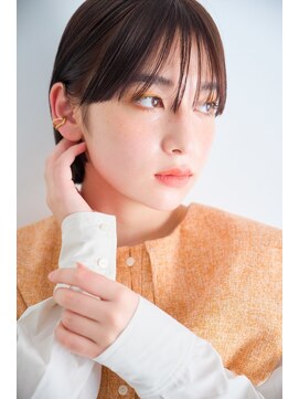 リトル 久留米(little) ニュアンス前髪暗髪ボブ