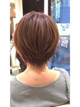 ウィル あべの店(WiLL) イメチェン丸みショートナチュラルレイヤーボブ30代40代50代ｎ