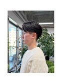 刈り上げマッシュスタイル