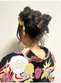 浴衣ヘア