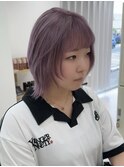 【レイヤーボブ】ナチュラルな軽さで透明感あるデザイン
