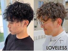 ラブレス(LOVELESS)の雰囲気（メンズ大歓迎！特にパーマスタイルが得意です◎【メンズパーマ】）