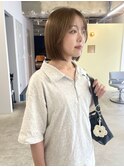 20代30代40代　ハイトーンカラー/ベージュ/夏のヘアアレンジ