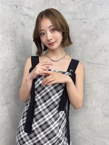 リミットバイアフィナー 大宮店(limit by Afinar) くびれボブ/レイヤーボブ/オリーブベージュ