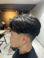 スウェル 柏店(Swell)&nbsp;MEN’S HAIR/ブルーブラック/フェザーパーマ/柏