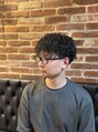 ミリオンバックス 神田店(Million Bucks)&nbsp;ツイストスパイラルパーマ<理容室>(神田/Men's/眉毛/ミディアム)