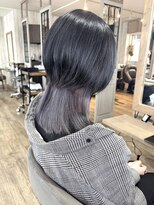 ヘブンリー(heavenly)&nbsp;ウルフカットインナーアッシュ/インナーシルバー/ウルフレイヤー