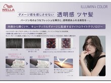 《イルミナカラー》『ツヤ・ダメージ軽減・手触り感』が人気のトレンドカラー☆外国人風の"透明感"も叶う☆