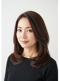 ツヤカラー30代40代50代髪質改善白髪染めハイライト藤沢