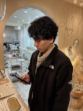 ラヴィズム 名駅店(LUVISM) スパイラルパーマ/メンズパーマ/波巻/マッシュ/波巻きスパイラル