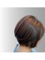 ヒサ(HISA)&nbsp;白髪ぼかしメンテナンスpinkカラー