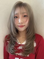 ボコカ(bococa) 20代ロングレイヤーミルクティーベージュ