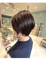 カシータフロル 岐阜店(Casita flor) 岐阜/白髪ぼかし/くびれショート/ショートボブ/ボブ/北方
