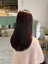 シプレ(cipre)&nbsp;ブリーチなしで作るwine red