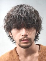 フィフス 大分(fifth)&nbsp;大分シャドウパーマメンズカットラウンドマッシュツーブロック