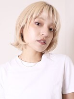 ヨファヘアー 岡本店(YOFA hair) 似合わせカット30代40代50代ハイトーンハンサムショート0704