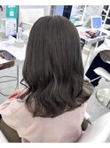 オリーブグレージュダブルカラー