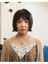 イルフレール(ill frere) ryu【レイヤーボブ 顔周りレイヤー ミントブラウン】