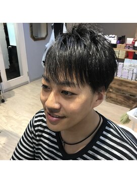 ハックス(HK's) ツーブロックダウンバング