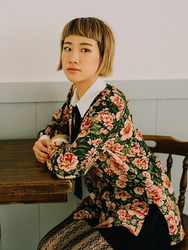 スムーズ 北千住(smoos’) セミディ マチルダボブ 前髪 切りっぱなしボブ【北千住店】