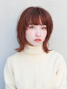 メイクス 表参道(MAKE'S omotesando) ウルフ × オレンジベージュ黒髪OK